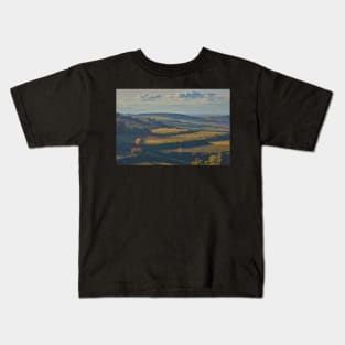 View across the Kaiserstuhl in Autumn Kids T-Shirt